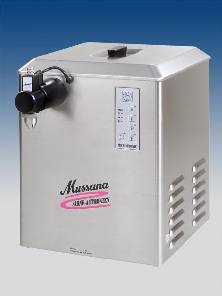Mussana slagroomautomaat Grande 12 liter ideaal voor in de grotere horeca